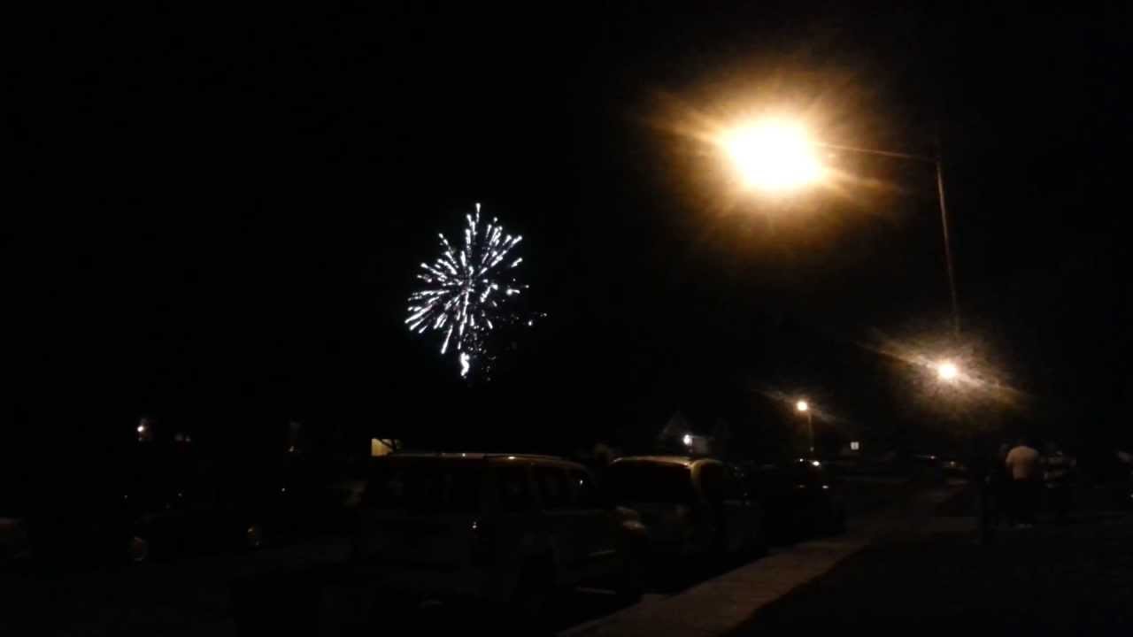 070413 Nonstop firework action in a Scottsbluff, Nebraska