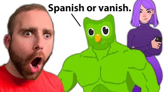 Polyglot Reacts to Duolingo Memes