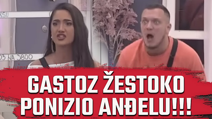 GASTOZ ŽESTOKO PONIZIO ANĐELU! Elita 8 Zadruga uzivo