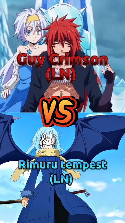 Guy Crimson VS Rimuru Tempest #anime #animebattle