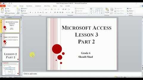 IT Grade 6 online lesson U3 L3