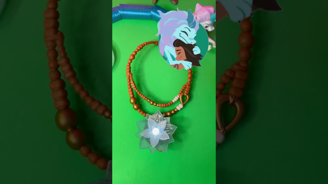 Raya and the Last Dragon Toy Necklace! Disney Sisu 