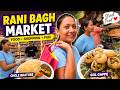 Delhi Vlog Day 2 | Exploring Rani Bagh Market, Chole Bhature &amp; Gol Gappe Feast 😋
