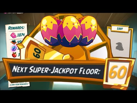 Angry Birds 2 Tower of Fortune | Next Super - Jackpot Floor: 60