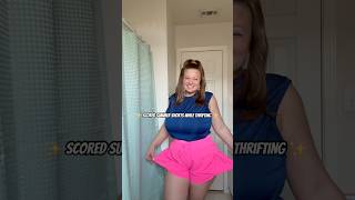 thrifting in texas #plussize #plussizefashion #summer