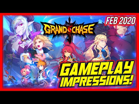 Grand Chase - GamePlay Impression! Superb RPG Game! Android Mobile Game!