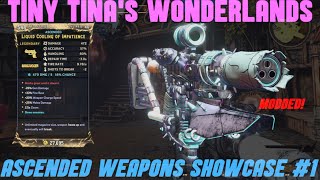Tiny Tina's Wonderlands PS5: All Ascended Weapons Showcase Pt1