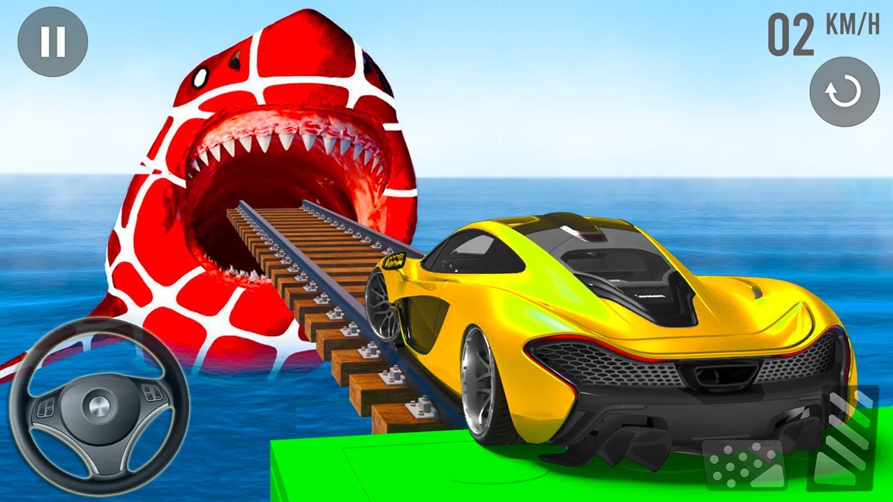 Súper Nitro Radical - Coches a Toda Velocidad | Impossible Car Stunts - Juego de Carros