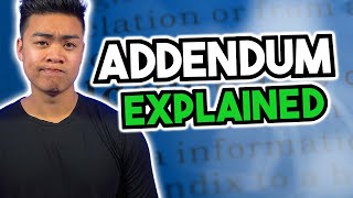 The Guide: Addendum Contract Explained & How To (Real Estate Investing & Wholesaling)