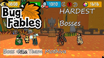 Bug Fables - Boss #3: Team Mothiva (Hardest Mode)