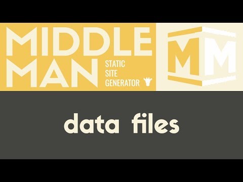 Data Files | Middleman - Static Site Generator | Tutorial 10