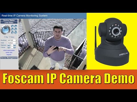 Foscam FI8918W Wireless IP Camera Demo