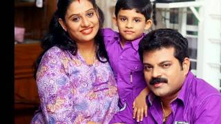 Mallu Serial Actress Beena Antony With Family