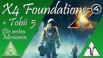 X4 Foundations mit Tobii Eye Tracker 5 Gameplay deutsch | Die Loge | Der Allgäuer | Kuhcam & mehr