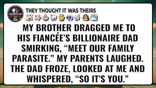 My Brother Mocked Me As: The Family Parasite At His Wedding - Until His Fiancée’s Dad Saw Me...