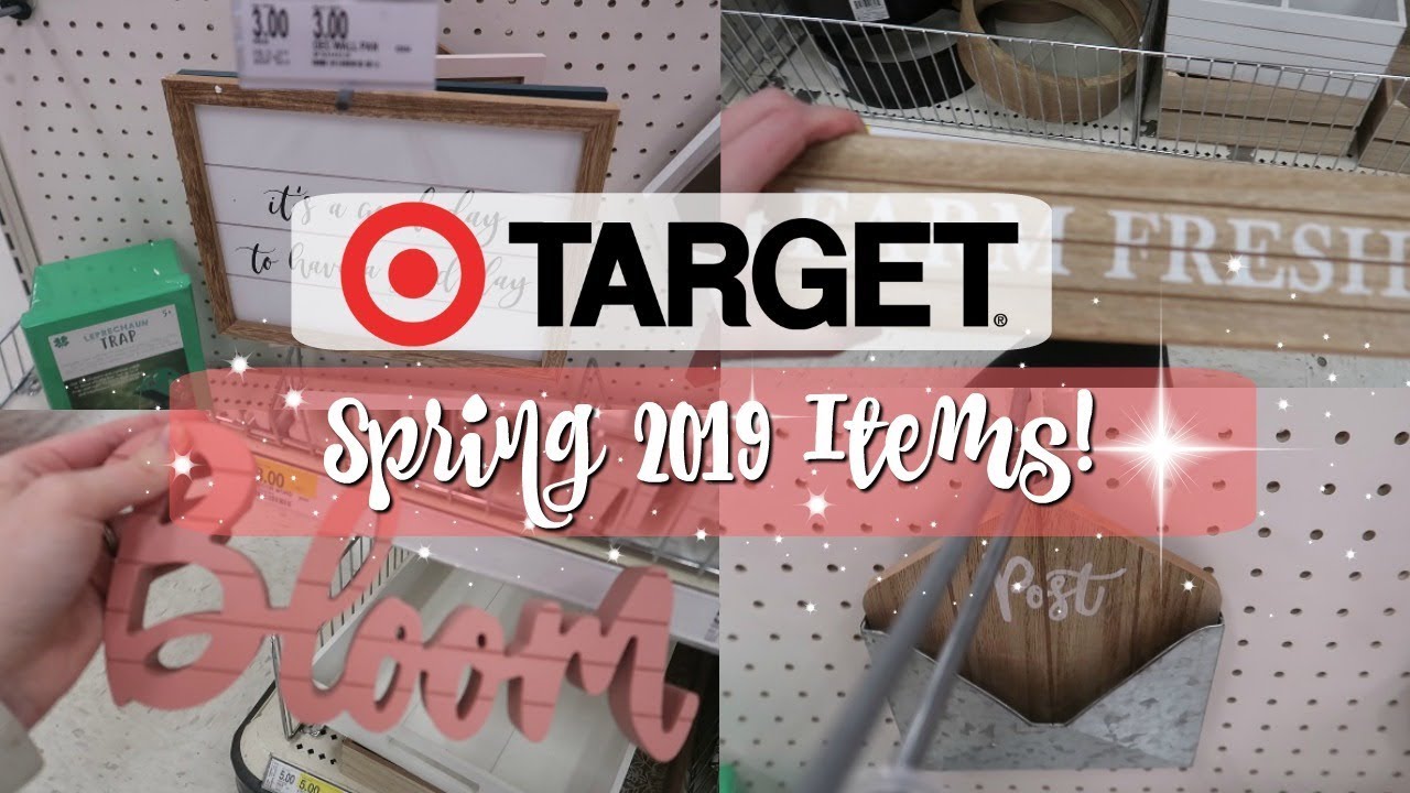 NEW TARGET DOLLAR SPOT SHOP WITH ME + HAUL | SPRING 2019