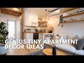 Maximize Every Inch! 12 Genius Tiny Apartment Decor & Storage Hacks You’ll Love