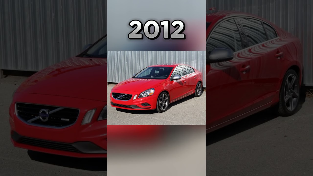 Evolution of volvo s60 (1980/2024)