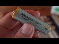 Amazonの乾電池のデザインが素晴らしい件！老舗メーカーとの比較
