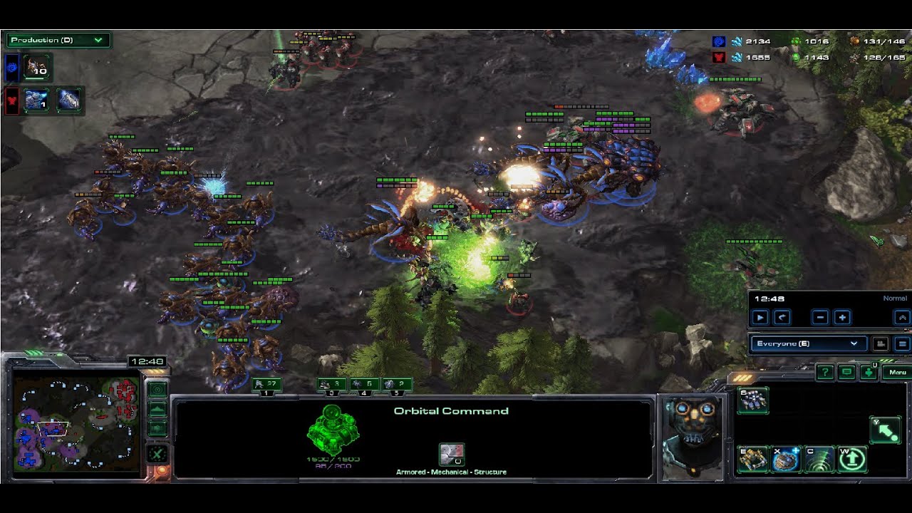 StarCraft II - TvZ - Bio-Mech Ball Spreading is Incredibly Strong