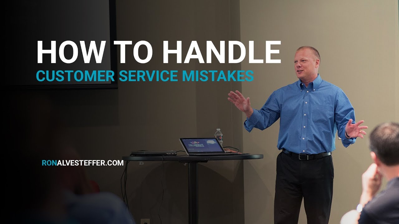 How To Handle Customer Service Mistakes - YouTube
