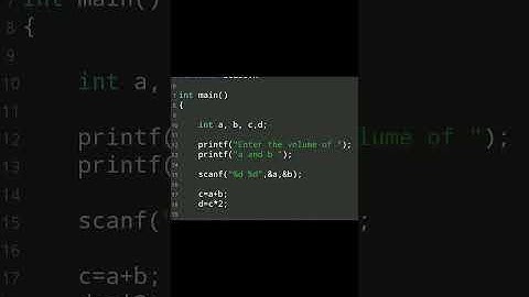 #69 | Coding Tutorial Video | C language Exercise 70 #coding #shorts #programming