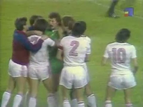 Finala CCE: Steaua Bucureşti - FC Barcelona, 7 mai 1986 - executarea penalty-urilor