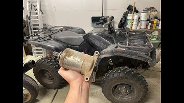 Yamaha Grizzly 700 starter replacement