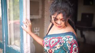 Saree Photoshoot || Triyaa Mix Saree ||  Bong Expressions