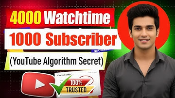 How To Go Viral & Hit 4000 Watch Hours in 24 Hours (YouTube Algorithm Secret)