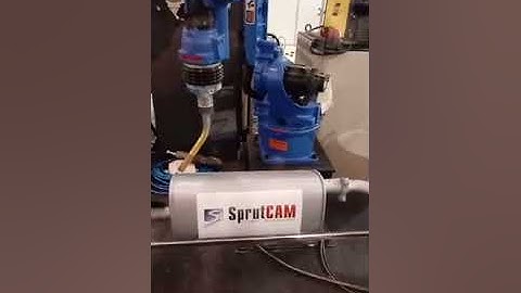 SprutCAM Welding  - Programação offline robô solda/welding