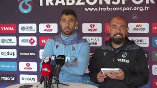 Kranj -Trabzonspor Kampı Trezeguet, Gezetecilerin Sorularını Yanıtladı