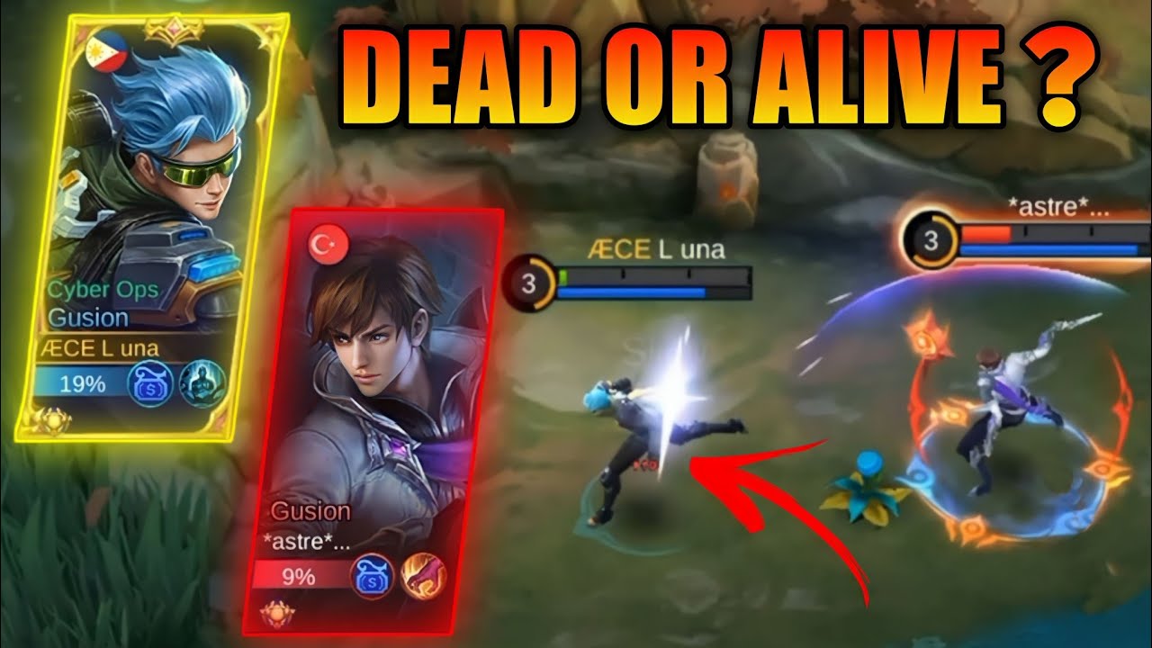 1vs1 WITH FAKE ASTRE FROM GLOBAL CHAT 1vs1 GUSION MLBB YouTube