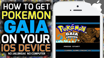 GBA4iOS: How To Get Pokemon GAIA! (NO COMPUTER) (NO JAILBREAK) iPhone iPad iPod Touch
