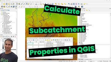 Calculate Subcatchment Properties in QGIS