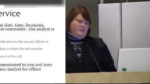 Crime Analysis for First Line Supervisors (Jamie Roush)