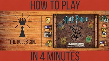 How to Play Harry Potter Hogwarts Battle in 4 Minutes - The Rules Girl
