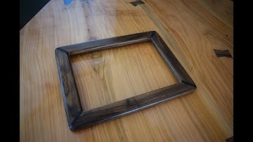 Making Walnut Picture Frame