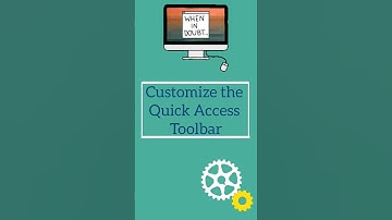 Customize quick access toolbar #shorts #youtubeshorts #youtube #tips #tricks #trending #explore