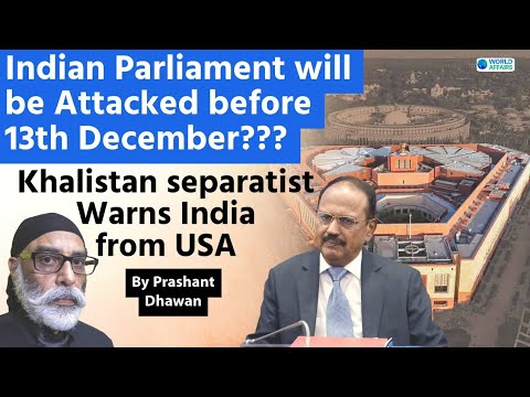Ready go to ... https://www.youtube.com/watch?v=5YK4pmGV1X8u0026t=6s [ Khalistan separatist Warns India from USA | Indian Parliament will be Attacked before 13th December?]