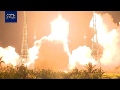 Китай успешно запустил грузовой космический корабль «Тяньчжоу-9»