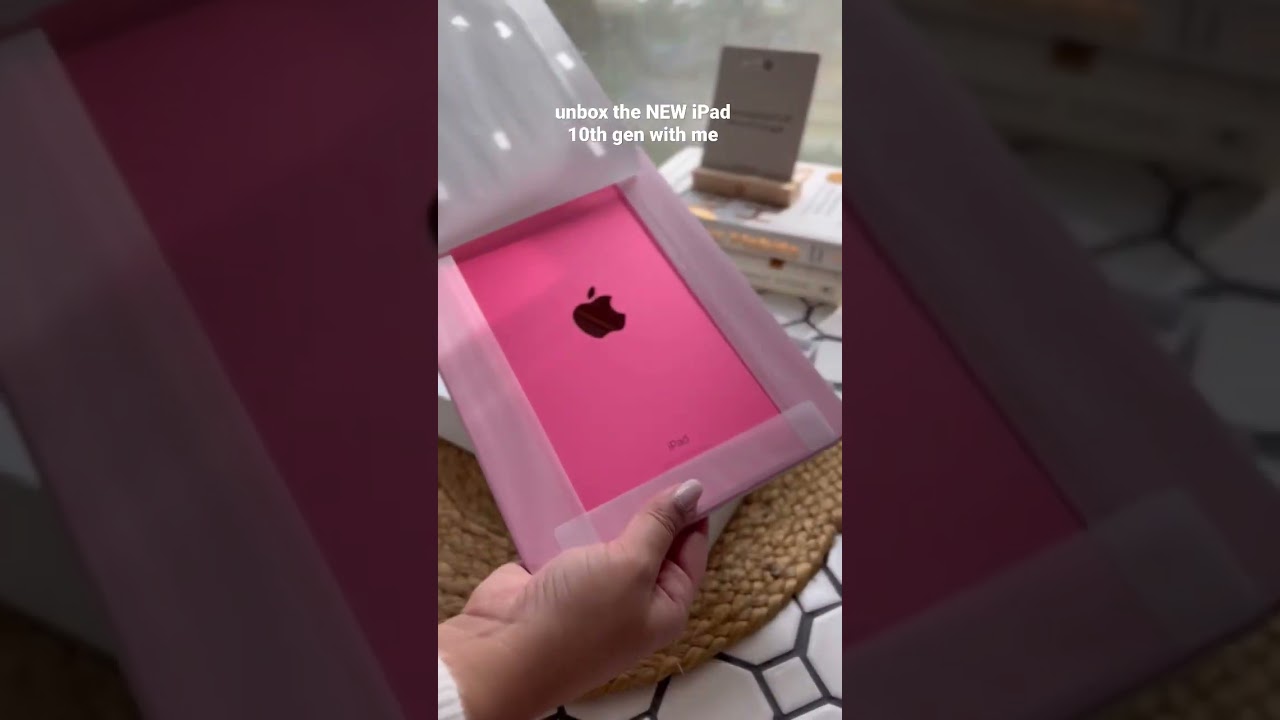 Pink iPad, for a pink queen💞👑 #unboxing #unboxingasmr #ipad