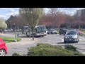 TriMet MAX Red Line Shuttle Ride, Gateway TC - Cascades Station | D40LFR &amp; Gillig BRT| Apr 2nd, 2022