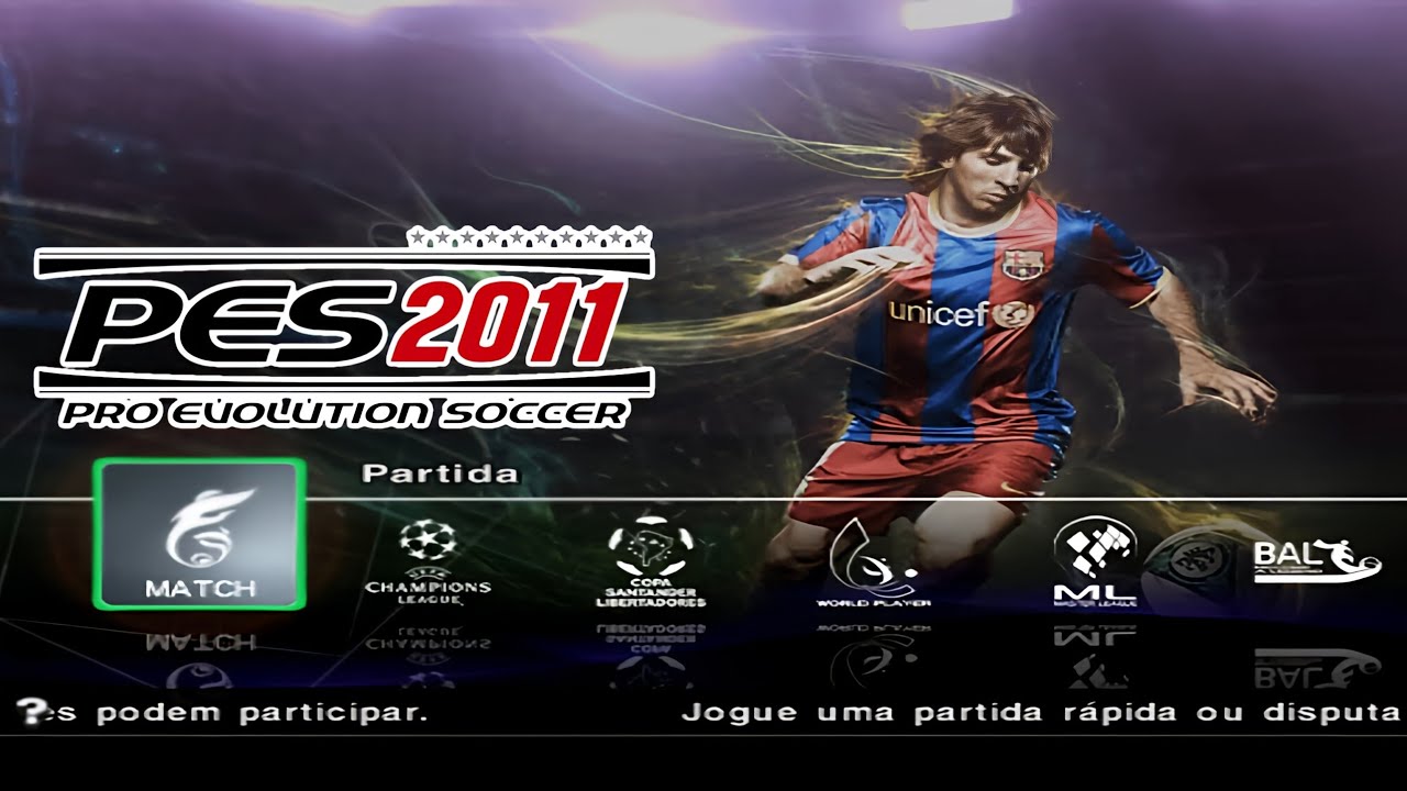 PES 2011 PRO EVOLUTION SOCCER PS2 ISO EFOOTBALL GAMEPLAY 
