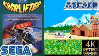Choplifter Arcade ( Sega 1985 ) 4k 60fps Longplay