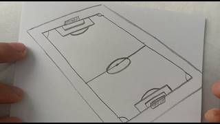 Como desenhar uma quadra de futebol