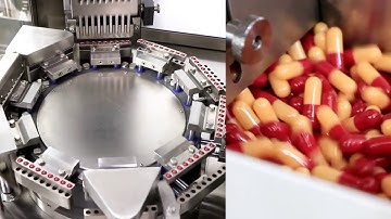 Amazing Automatic Capsule Filling Machine In  2021, Incredible Technology You Never Seen Before