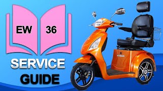 🔥 How to Take Apart an EW-36 Scooter - Troubleshooting & Disassembly Tutorial