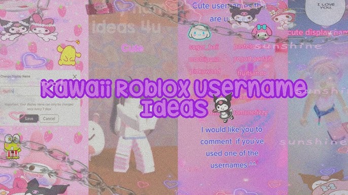 700+ Epic Username Ideas - Best Cute, Kawaii Aesthetic Usernames