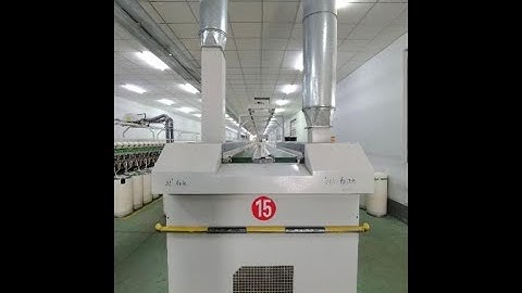 Doffing collection of JWF1618 Rotor Spinning Machine